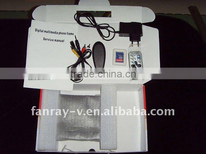 New design! Promotion gifts! 7 inch touch buttons digital photo frame