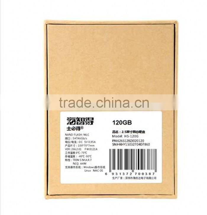 Wholesale alibaba 2016 new product original Faspeed 2.5inch SSD 120GB solid state drive for desktop,Solid state disk for PC