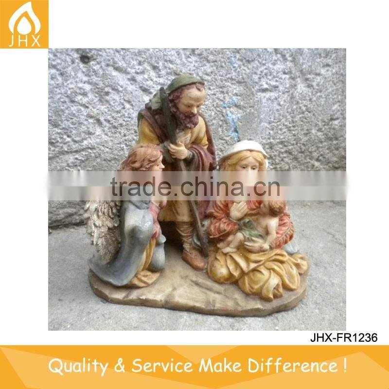 China Manufacturer Christmas Resin Nativity Figurines