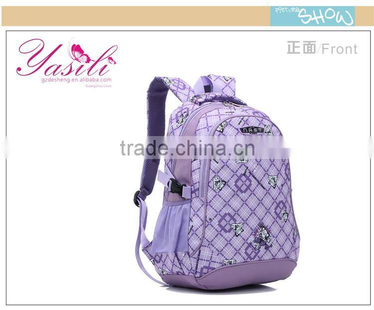 2014 multiple color cheap cute backpacks for teens, waterproof hiking backpacks for sport in Guangzhou