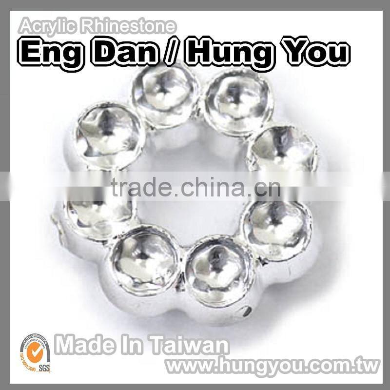 Machine Cut Taiwan Bling Small Square Buckles For Garment Accessories