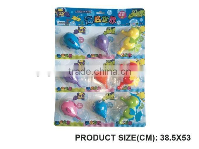 Wholesale hot promotional wonderful plastic wind up animal toy