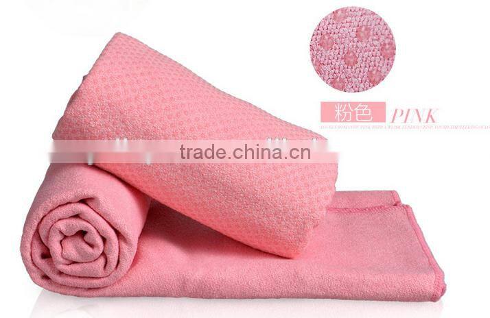 high quality non-slip microfiber Yoga towel in low price