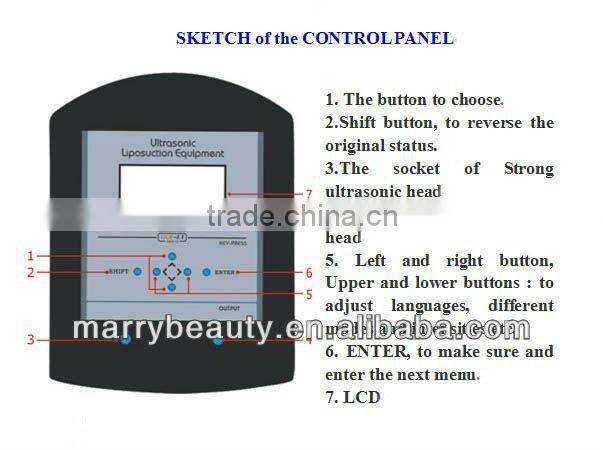 Full body shaping ultrasonic liposuction cavitation equipment