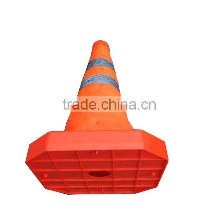 retractable reflective trffice cone sleeve