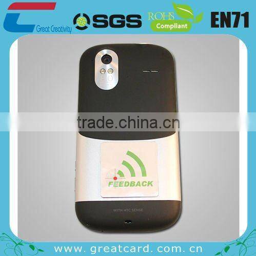 13.56mhz rfid wet inlay with ntag203 chip