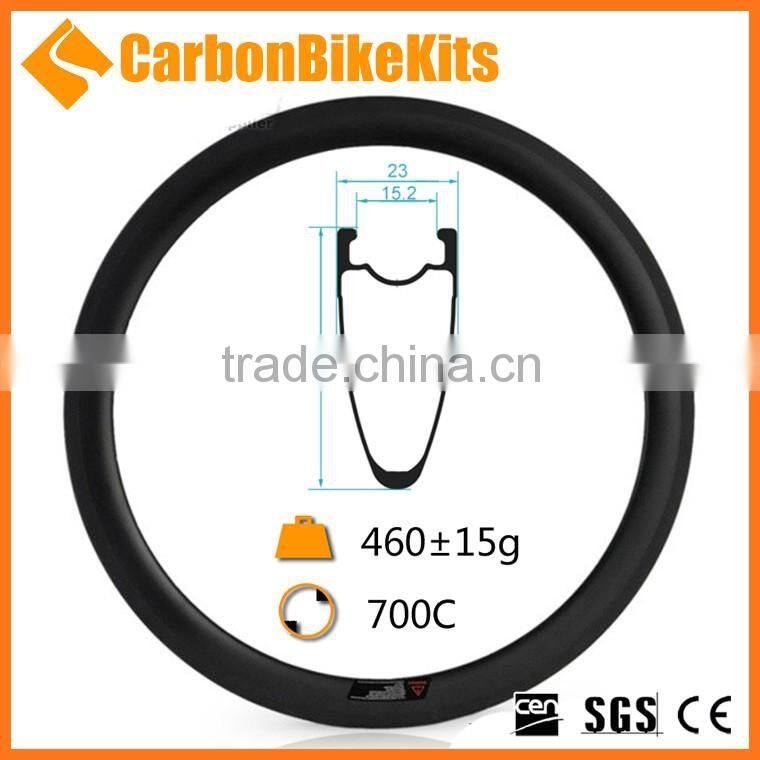 100% Hand Make 23mm wide carbon 50mm 700c tubeless rims TR50C