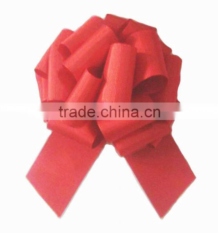 HOT SALE ! Yellow Iridescent Rainbow Mesh Organza Ribbon Butterfly Pull Bow