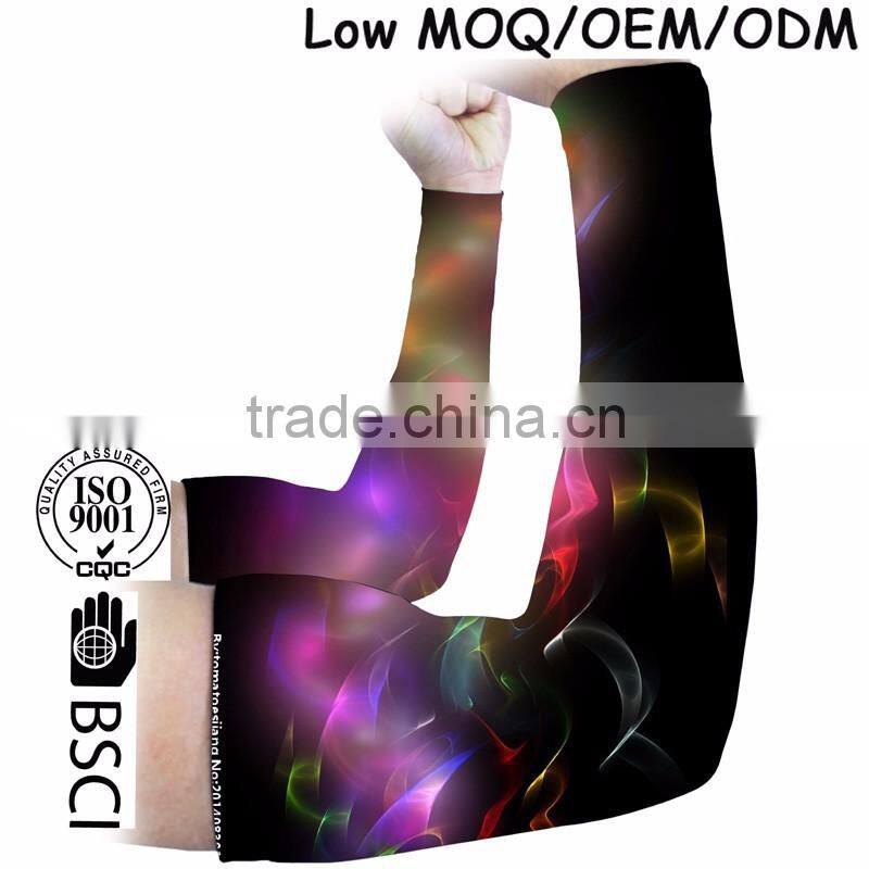 (Trade Assurance)polyester spandex arm sleeve & protective arm sleeve