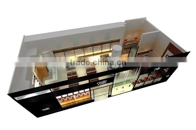 Good quality new retail store decorations liquor store decoration