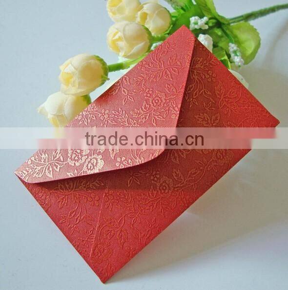 Wholesale china price mini gift envelope for gift card thank you card