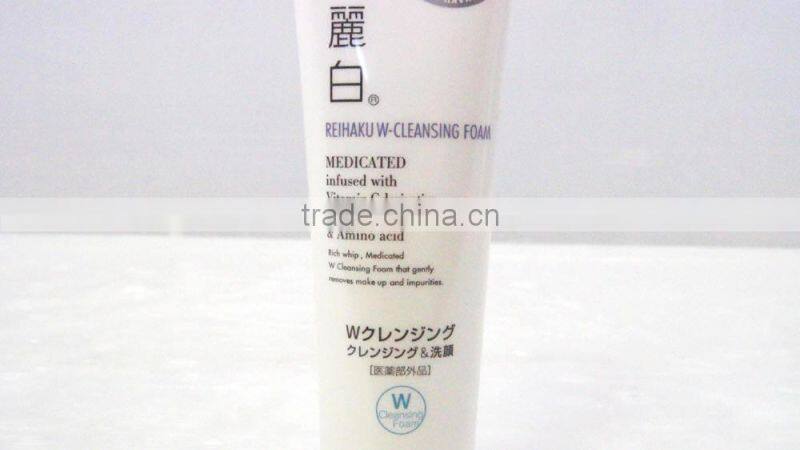 /REIHAKU/ Face Wash with Price W-CLEANSING FOAM Facial Cleanser removing make up and impurities made in Japan TC-005-81