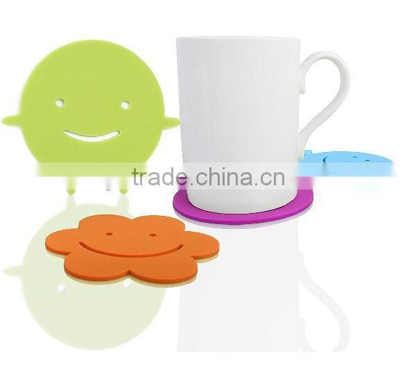 Top Selling Promotion customized heat resistance silicone coaster
