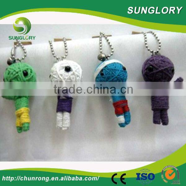 halloween item alibaba High quality key chain voodoo dolls