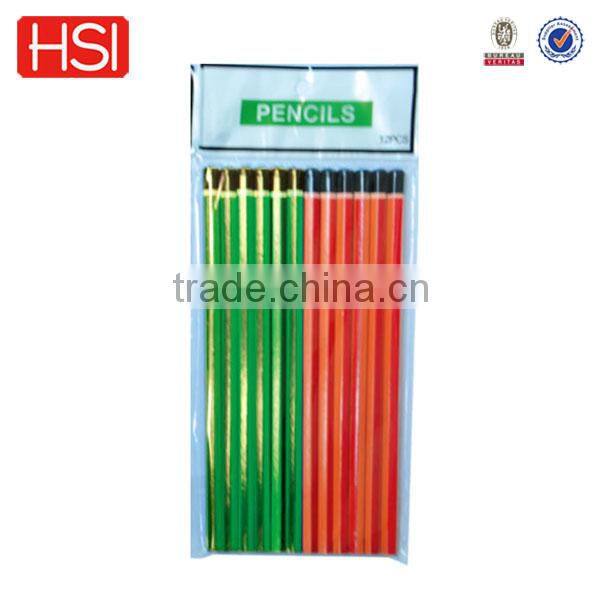 12 PCS pack chromatic fancy pencil