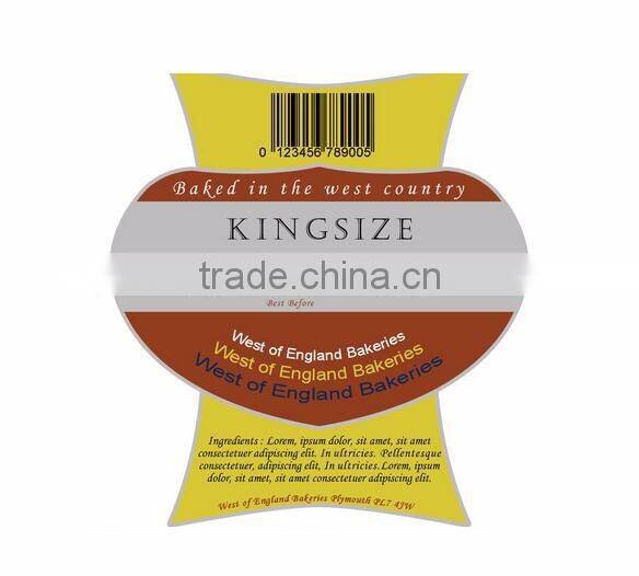 Wholesale label sticker, actavis prometh cough syrup label sticker