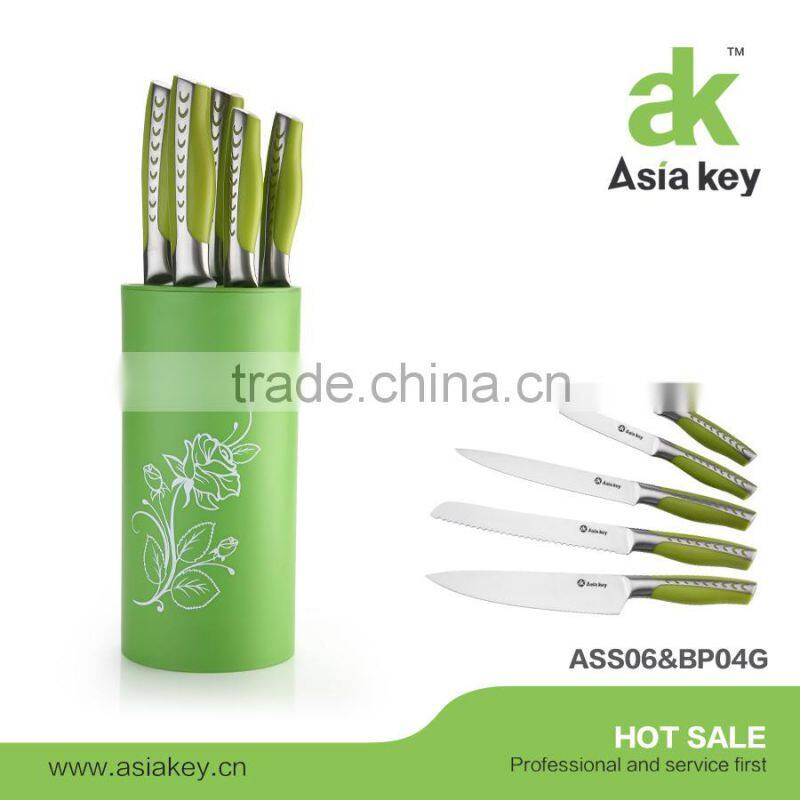 Popular plastic knife stand,plastic knife block,knife holder