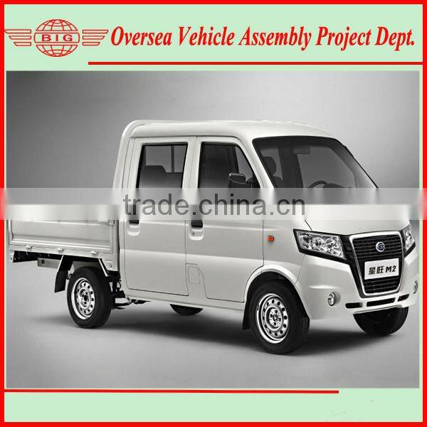 assemble 1000cc 2WD mini cargo truck with SKD/CKD parts