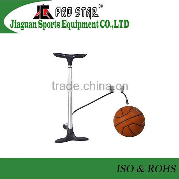 China supplier professional PRO STAR bicycle floor pump with gauge