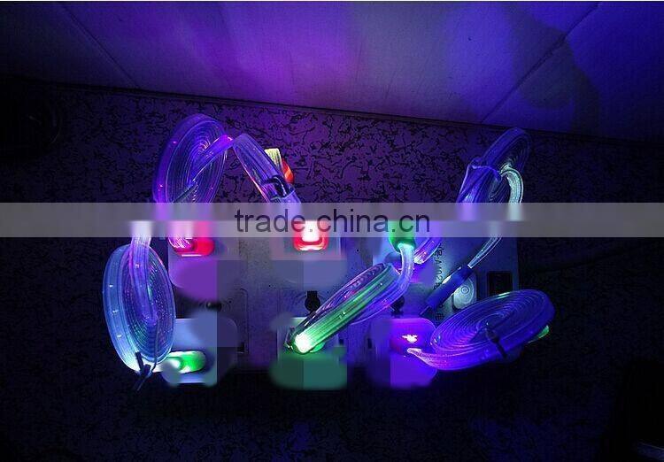 1 meter long fast charging flat usb cable