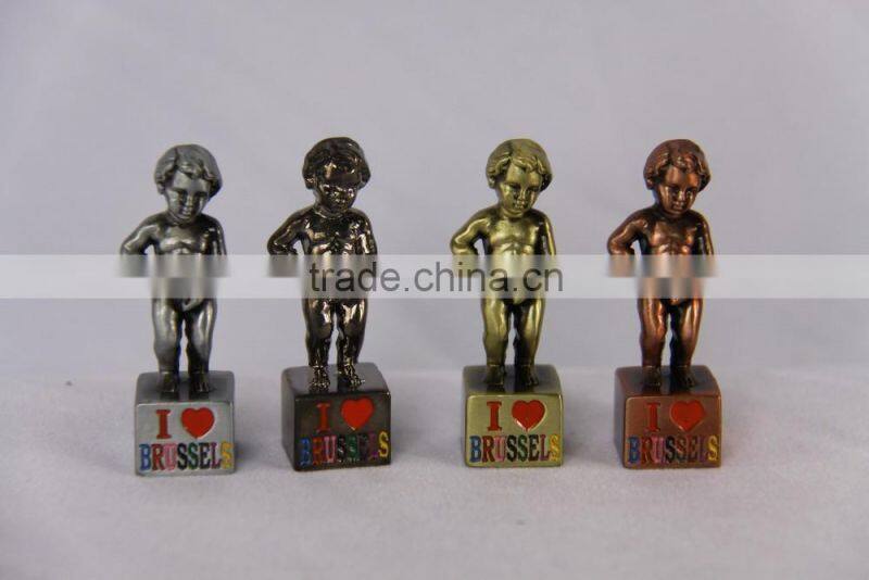 Belgium manneken pis metal 3D keychain