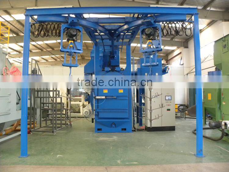 Q376 Lifting hook type shot blasting machine
