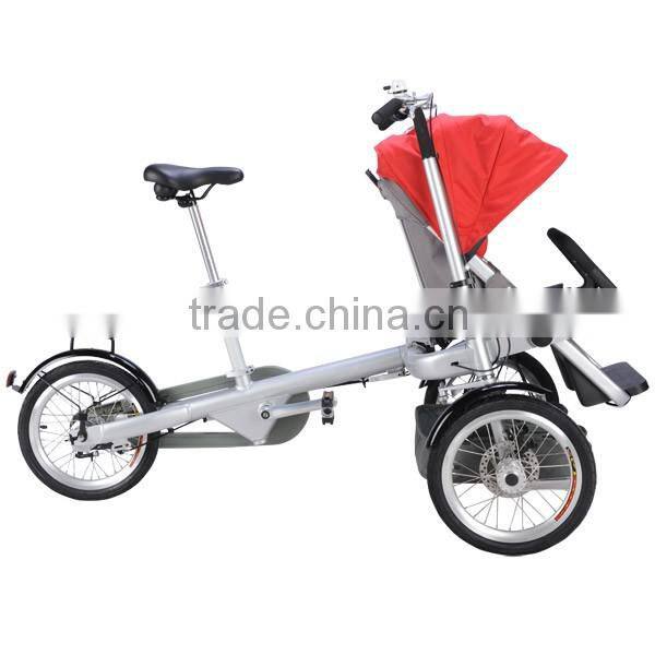 2016 hot baby products mother and baby stroller bike with big wheels
