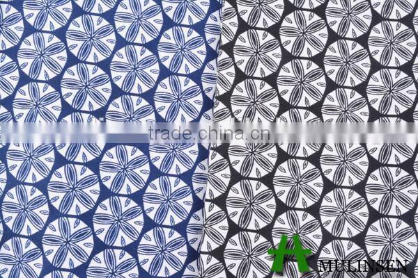 Mulinsen textile fashion design sateen 220 gsm cotton t shirt fabric