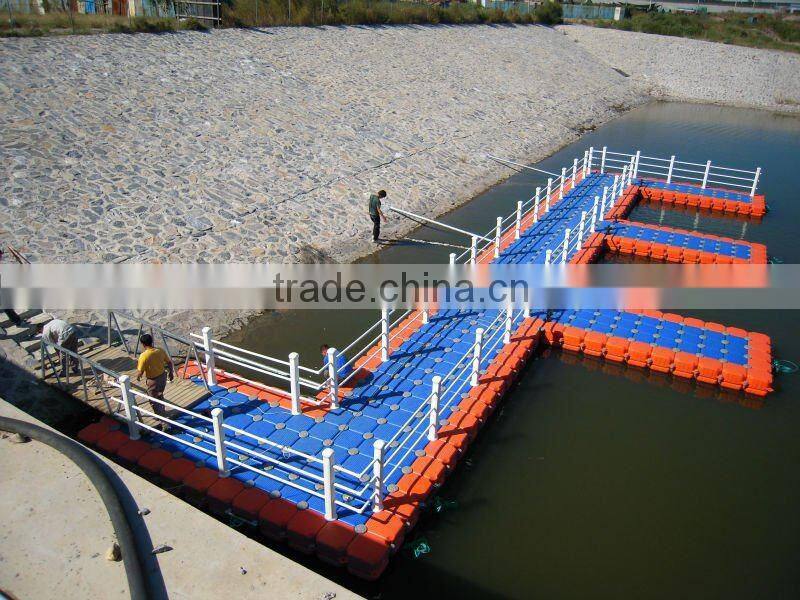 modular plastic floating marina dock