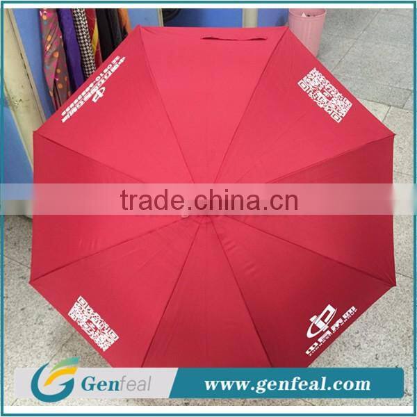 Hot sell 8 Panels promotional stick umbrellas with customized logo printing