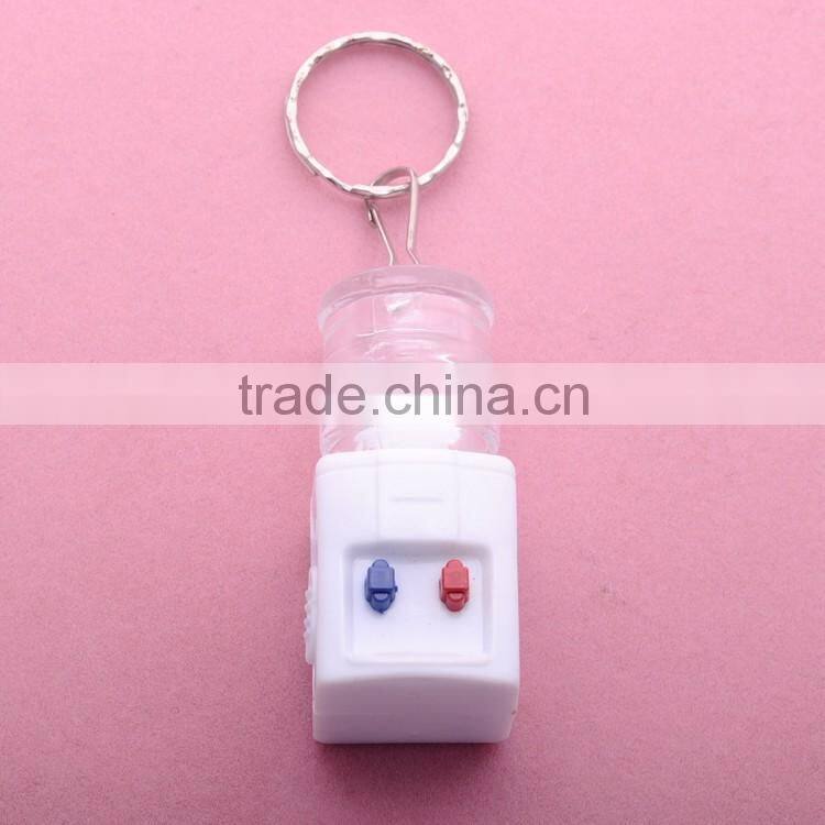 <<<2016 Fashion LED key chain women men kids lady girl Water dispenser key chain/