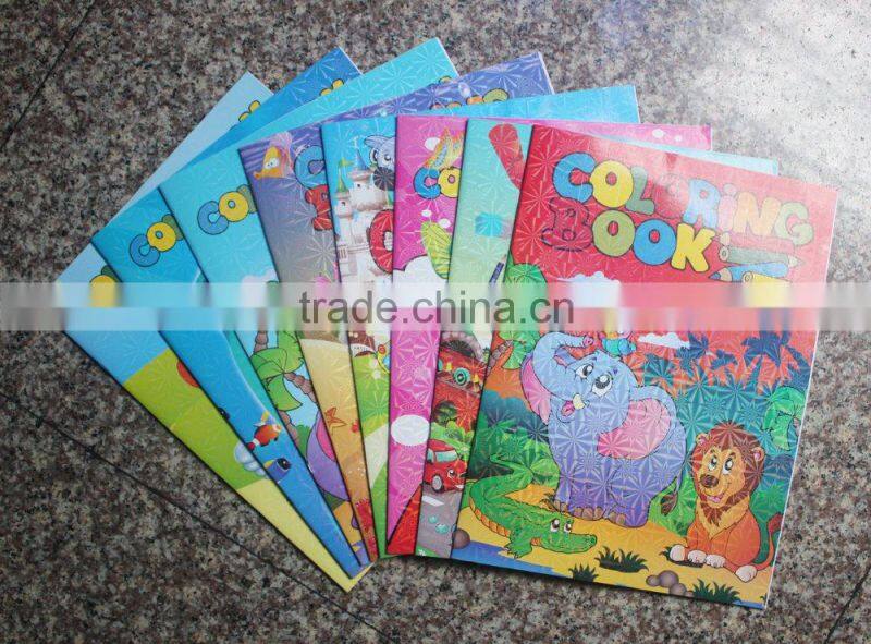 2016 hot sale eco-friendly good quality color child book printing