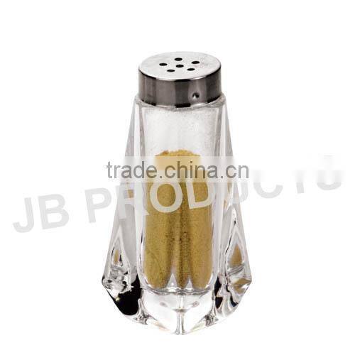 Acrylic salt pepper shakers with stainless cover