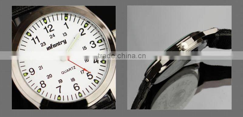 INFANTRY New Army White Dial Analog Quartz Men's Wrist Watch