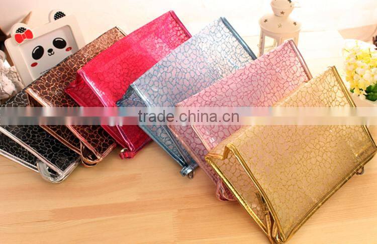 High-end Customized Zipper Mesh Cosmetic Bag,Transparent Travel Pouch Mesh