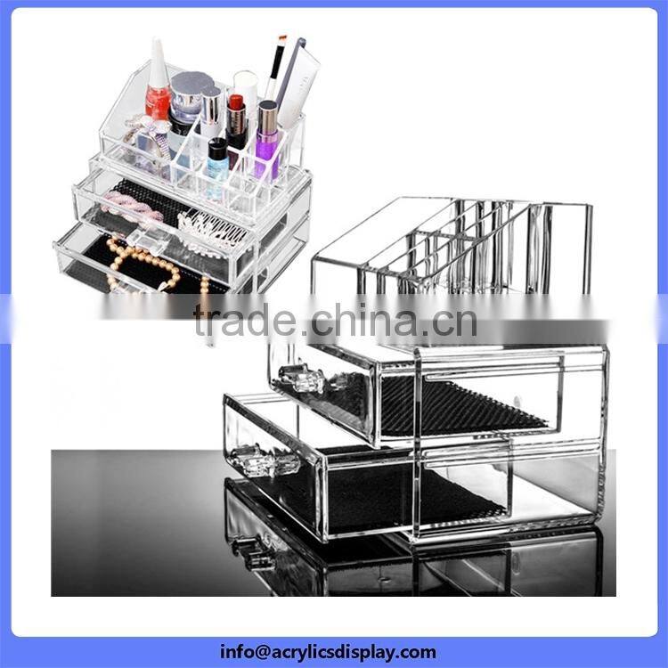 New style Best-Selling cheap 6 drawer acrylic makeup organizer