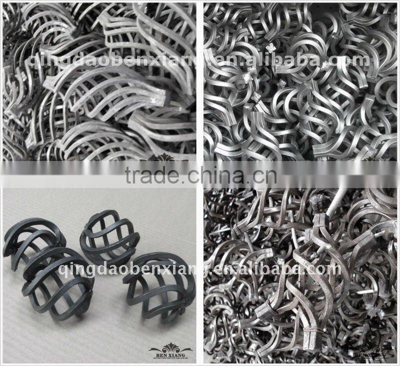 Qingdao China decorated easy to weld and galvanzed wrought iron twisting flower baskets