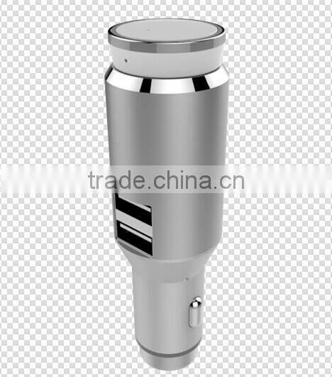 2016 New release Bluetooth Headset Wireless Headphone Car Charger, zinc alloy material