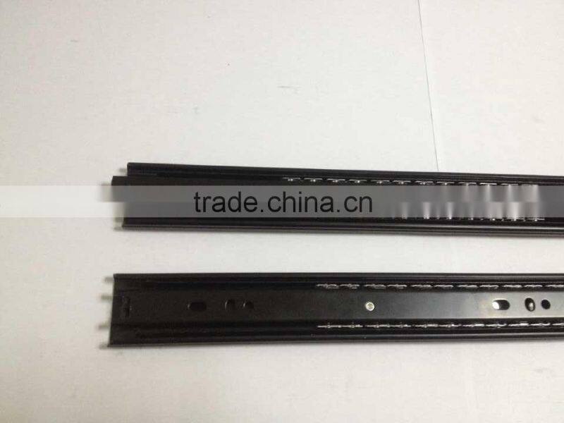 ZY:37MM(1.2*1.0*1.2) 3-Fold Ball Bearing Drawer Slide