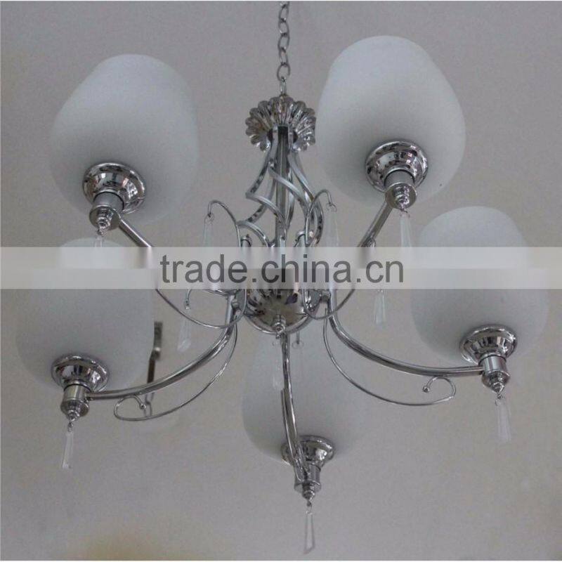 UL SAA CE Modern Colourful Chandeliers & Hanging Lights/ E27 Glass Pendant Lamp Ceiling Light MD-5114-3