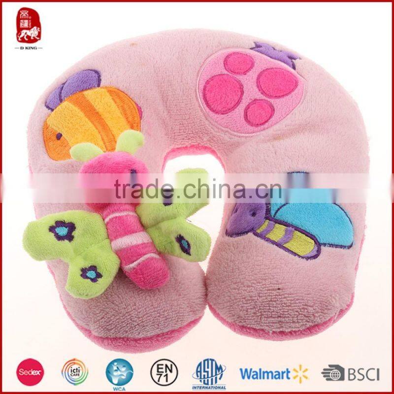 wholesale customize animal frog shaped neck pillow