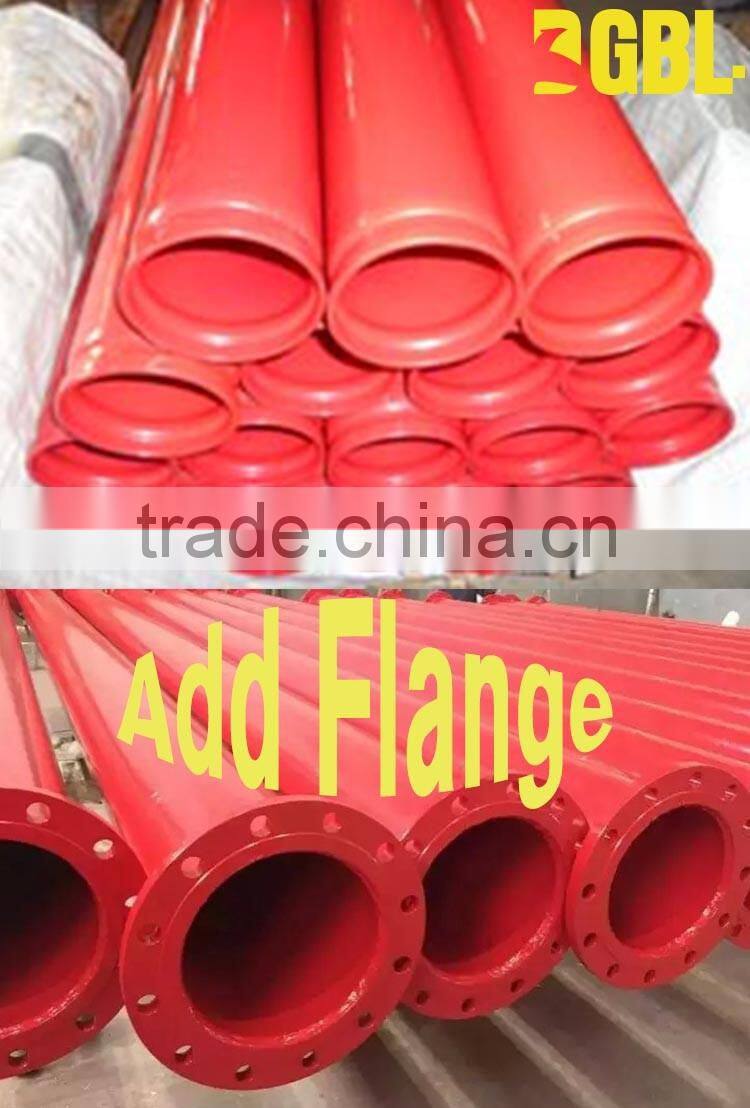 Alibaba China Manufacturer Round Section Shape hollow fire hydrant pipe size