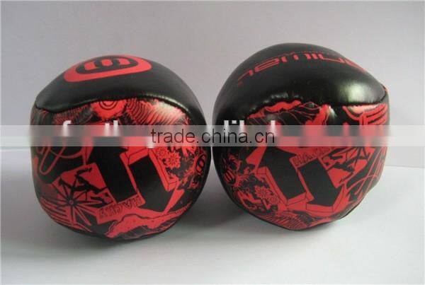 Hand sewing footbags, mini hackysack.mini footbag