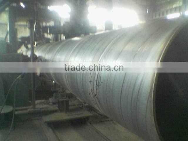 Large diameter spiral steel tube