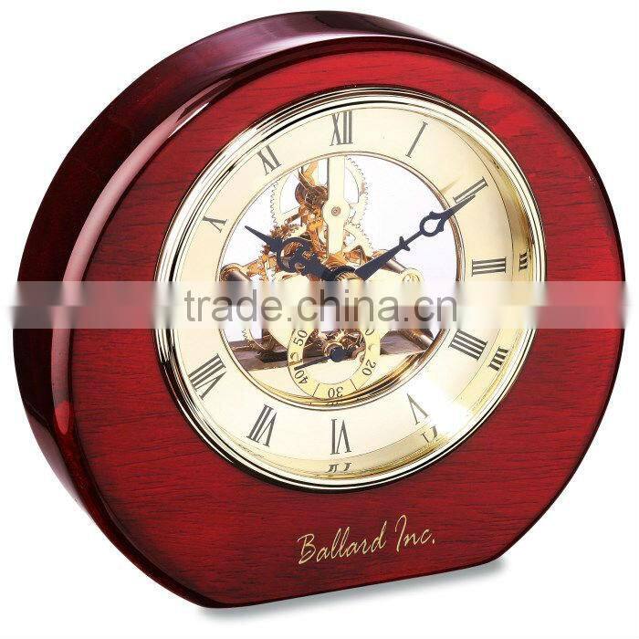Clock w/Memo Pad Holder