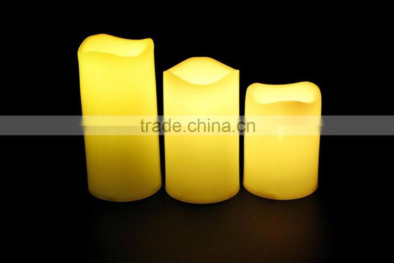 led scented candle with 18keys remote control