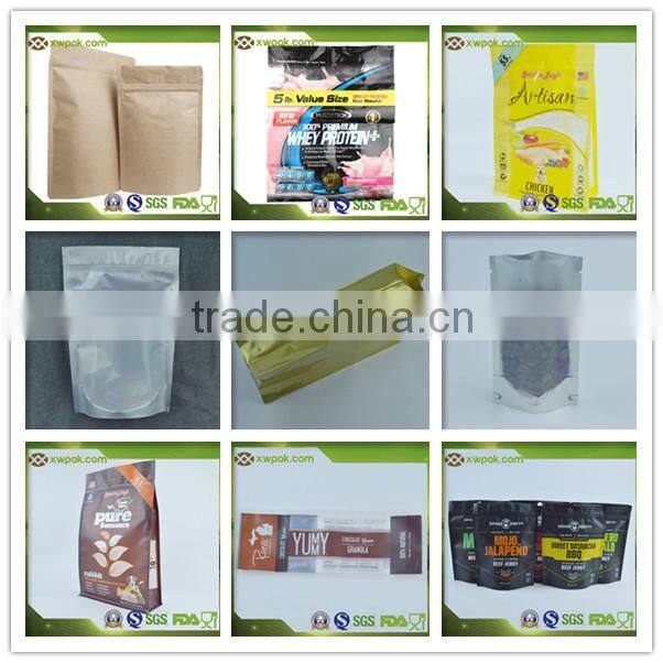 Ziplock Vavle Brown Coffee Bag for Wholesale