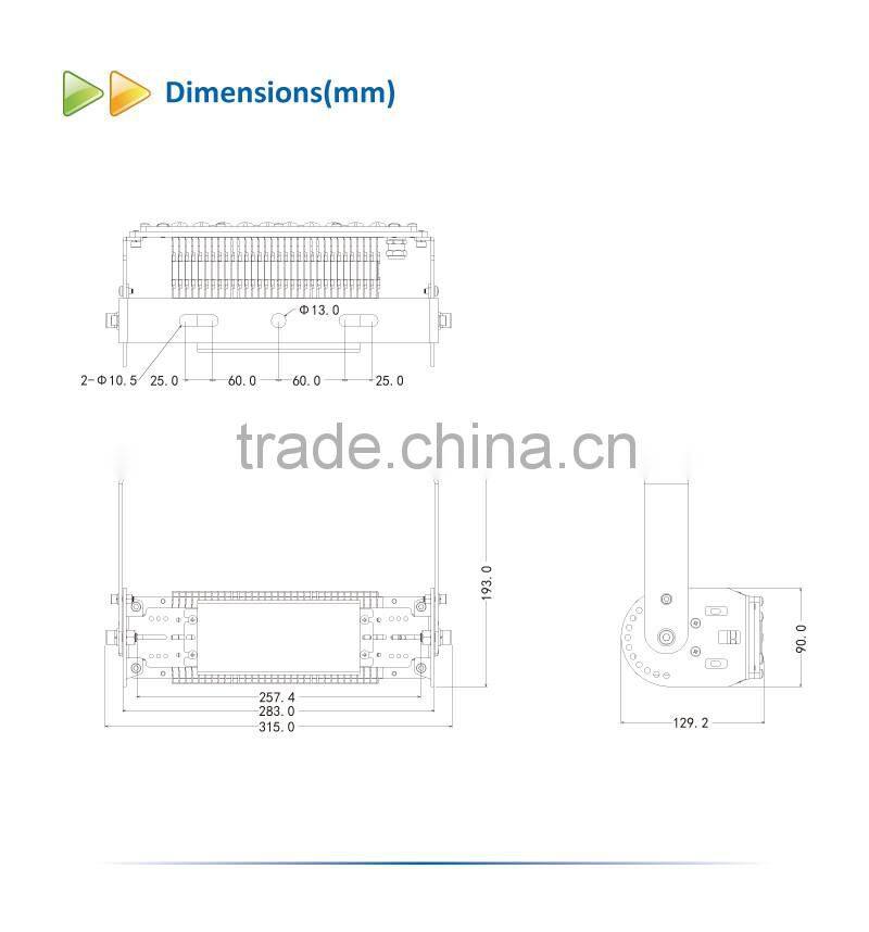 High Lumen Module High Power 50W Waterproof LED Tunnel Light