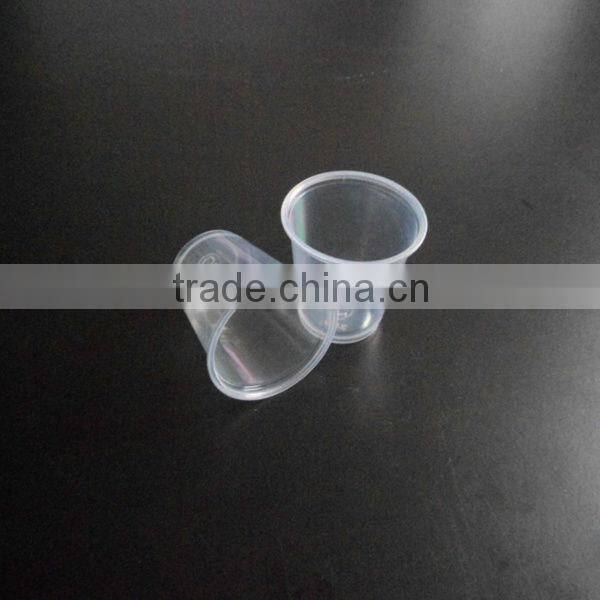 Transparent PP Plastic 2.5 OZ Tasting Cup
