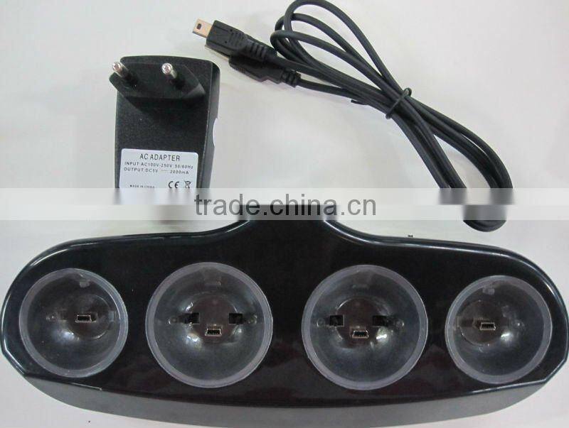 For Sony PS3 Move Controller Charger Stand Pack 4 in 1